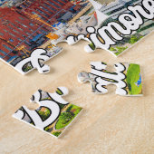 メリーランド州ボルチモア統一された州 ジグソーパズル (側面)