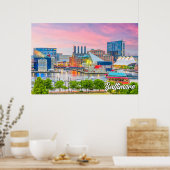 メリーランド州ボルチモア統一された州 ポスター (キッチン)