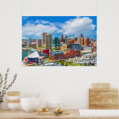 メリーランド州ボルチモア統一された州 ポスター (キッチン)