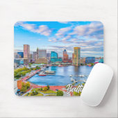 メリーランド州ボルチモア統一された州 マウスパッド (マウス)