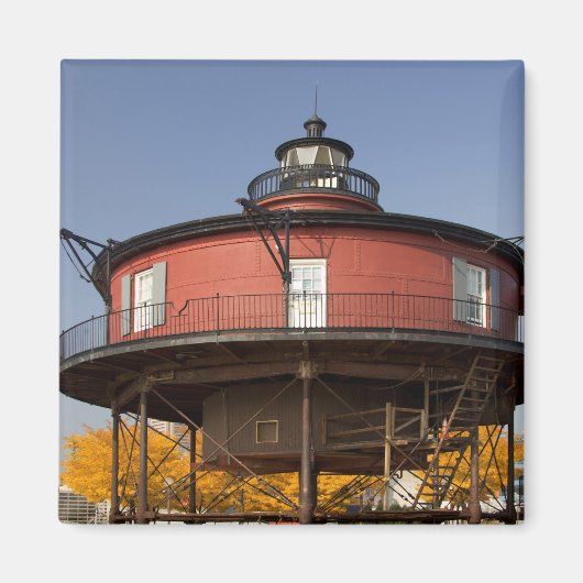 メリーランド州ボルチモア。アメリカ。セブン – 足ノール マグネット (正面)