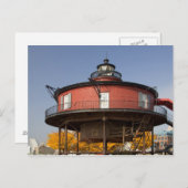 メリーランド州ボルティモア。米国セブン足 ポストカード (正面/裏面)