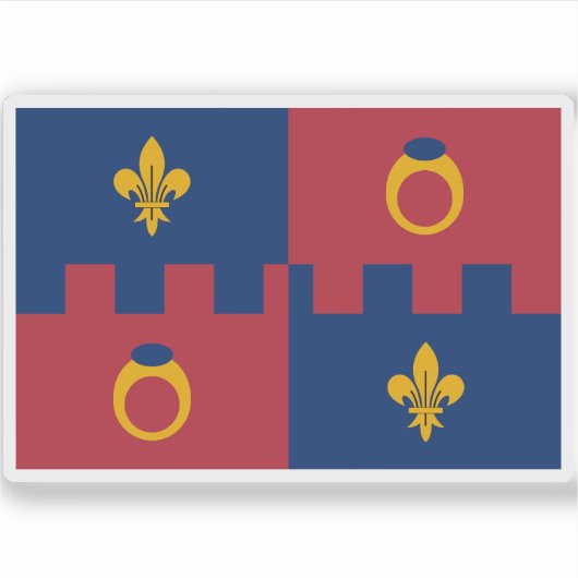 メリーランド州モンゴメリー郡旗 シール (正面)