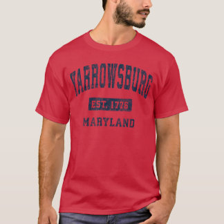 メリーランド州ヤローズバーグ MD ビンテージ スポーツ アスレチック デ Tシャツ