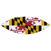 メリーランド州旗を持つ愛国的なアメリカンフットボール アメリカンフットボール (パネル)