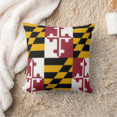 メリーランド州旗アメリカのモージョピロー クッション (ブランケット)