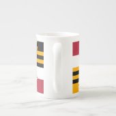 メリーランド州旗グラフィック ボーンチャイナマグカップ (裏面)