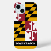 メリーランド州旗ケース,メリーランドファッション/スポーツUSA Case-Mate iPhoneケース (裏面)