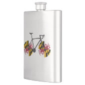 メリーランド州旗サイクリング フラスク (左)