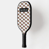 メリーランド州旗スワッグブルーカニ ピックルボールラケット (左)