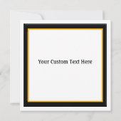 メリーランド州旗デザイン 招待状 (裏面)