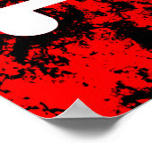 メリーランド州旗ポップ・アートの芸術 ポスター (角)