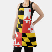 メリーランド州旗 エプロン (インサイチュ)