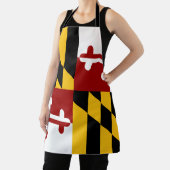 メリーランド州旗 エプロン (インサイチュ)