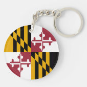 メリーランド州旗 キーホルダー (裏面)