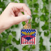 メリーランド州旗 キーホルダー (手)