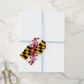 メリーランド州旗 ギフトタグ (より糸つき)