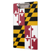 メリーランド州旗 クリップボード (左)