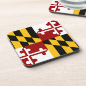 メリーランド州旗 コースター (左側)
