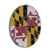 メリーランド州旗 ダーツボード (正面左)