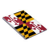 メリーランド州旗 ノートブック (右側)