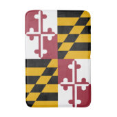 メリーランド州旗 バスマット (正面縦)