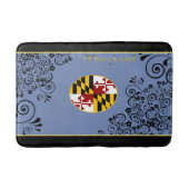 メリーランド州旗 バスマット (正面)