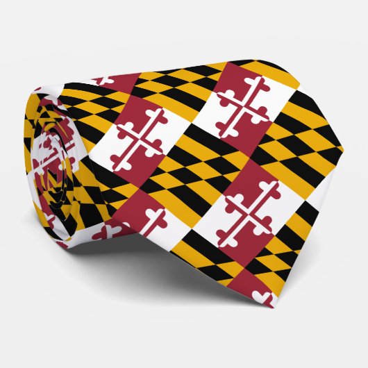 メリーランド州旗,ビジネスファッションアメリカ合衆国 ネクタイ (ロール)