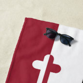 メリーランド州旗 ビーチタオル (インサイチュ)