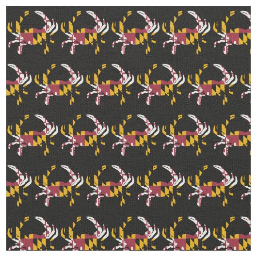 メリーランド州旗 ファブリック (クローズアップ)