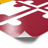 メリーランド州旗 フォトプリント            (角)