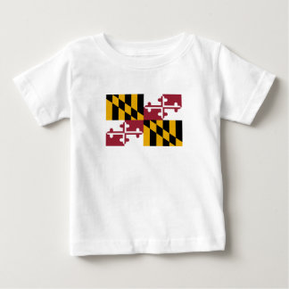 メリーランド州旗 ベビーTシャツ