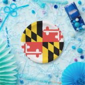 メリーランド州旗 ペーパープレート (パーティー)