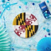 メリーランド州旗 ペーパープレート (パーティー)