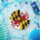 メリーランド州旗 ペーパープレート (パーティー)