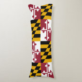 メリーランド州旗 ボディピロー (正面縦)