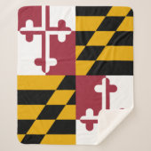 メリーランド州旗(米国州) シェルパブランケット (正面)