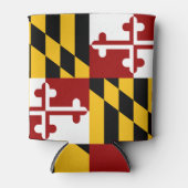 メリーランド州旗 缶クーラー (正面)