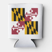 メリーランド州旗 缶クーラー (正面)