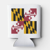 メリーランド州旗 缶クーラー (裏面)