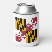 メリーランド州旗 缶クーラー (缶裏面)