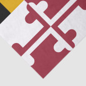 メリーランド州旗 薄葉紙 (詳細)