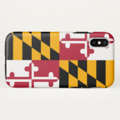 メリーランド州旗 Case-Mate iPhoneケース (裏面(横))