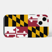 メリーランド州旗Case mateiPhone 14ケース iPhoneケース (裏面横)