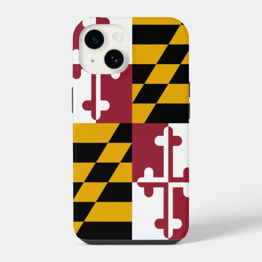 メリーランド州旗Case mateiPhone 14ケース iPhoneケース (裏面)