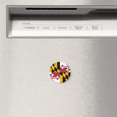 メリーランド州旗USA マグネット (インサイチュ (食洗機))