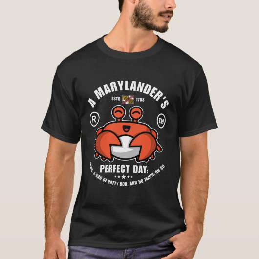 メリーランド州民 Tシャツ (正面)