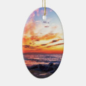 メリーランド州海市の120通りの夜明け セラミックオーナメント (右)