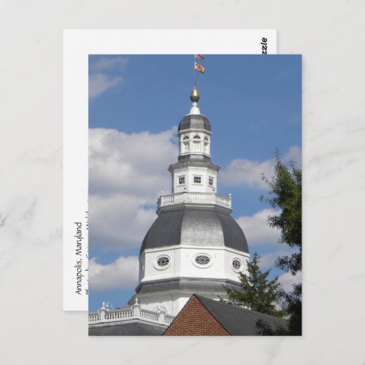 メリーランド州議事堂のポストカード ポストカード (正面/裏面)