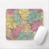 メリーランド州3郡の地形図 マウスパッド (マウス)